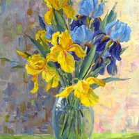 bouquet of iris 